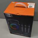 Karaoke Machine, Portable Bluetooth Speaker with 3 Wireless Microphones for Adults & Kids with Lights, Karaoke Microphone with PA System Supports USB/TF/FM/AUX for Home Party Home System Packages