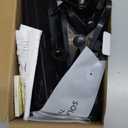 Sunlight Encounter Clip On Solar Motion Lights Outdoor Waterproof, 4 Pack Motion Sensor Outdoor Lights with 36 LEDs, 6000K, Portable Solar Powered Security Light for Fence Garage Camping(Black)