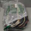 LOVEVOOK 40L Travel Backpack for Women & Men, Airline Approved Carry On Luggage with 3 Packing Cubes, TSA Overnight Bags, Waterproof Personal Item Bag, Weekender Essentials Backpacks fits 17" Laptop (Black-brown)