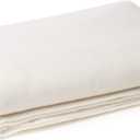 Zipcase 90 Inches X 108 Inches Queen Size Warm Soft Natural Cotton Batting for Quilts Quilting & Craft