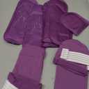 SuzziPad Foot Ice Pack Cold Socks & Gloves for Chemotherapy, Comfort Items for Chemo, Soothing for Feet, Cooling Therapy for Hand, L, Purple