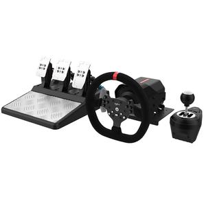PXN V10 Force Feedback Steering Wheel Detachable Racing Wheel 270/900 Degree Race Steering Wheel with 3-Pedals and Shifter Bundle for PC,Xbox One,Xbox Series X/S,PS4((Used - Like New)