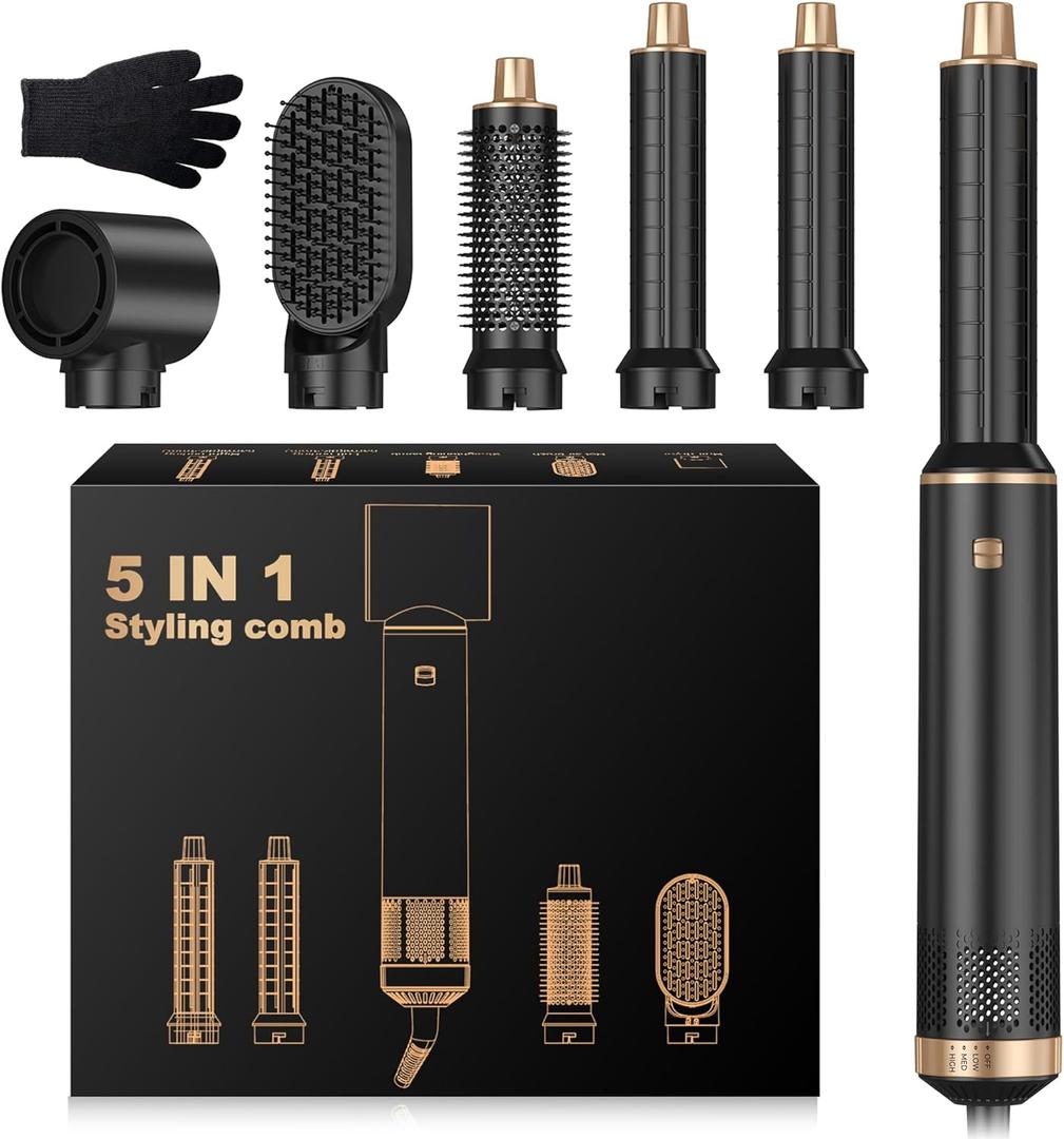 Blow Dryer Brush with Hot Air Brush Technology, Hair Dryer Brush for Straightening & Volumizing, Cool Shot Button