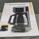 Toastmaster 12-Cup Digital Touchscreen Drip Coffee Maker - Programmable Automatic Coffee Machine - Kitchen Appliance with Keep Warm Setting