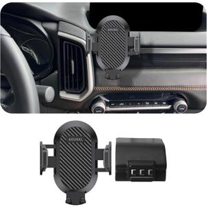 Car Phone Holder Fits for Mazda CX-50 CX50 2023-2025 and CX 50 Hybrid 2025 Accessories,Thick Cases Friendly,Cell Phone Mount for 4-7 in Phones,360 Degree Rotation,Easy to Install