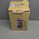 34 oz Nut Milk Maker Machine, 8 in 1 Soy Milk Maker with Nut Milk Bag, Plant Based Milk Maker for Almond, Oat, with Delay Start/Keep Warm/Self Cleaning, Cream