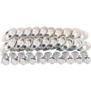 Fast Metric Set of 20 Skid Plate Cup Washer & Metric Bolt For ATV UTV SXS