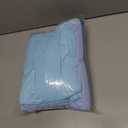 Baby Blue and Royal Blue Arch Cover 3 Set-8FT, 7.2FT, 6.6FT Arch Backdrop Cover Spandex Fitted 2- Color Fabric Stand Covers for Baby Shower Boy Birthday Party Wedding Photo Background Decorations