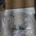 24.3" Farmhouse Jar Table Lamps Set of 2, 3 Way Touch Control Rustic Bedside Lamps with USB A+C Ports & AC Outlet, Pot Nightstand Lamps for Bedroom Living Room (LED Bulbs Included)