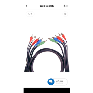 6 FT Audio/Video Cable