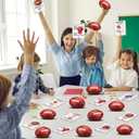 24 Set Valentine s Day Gifts for Kids Cards with Squeeze Footballs, Sports Themed Valentines Day Gifts Classroom Exchange for Valentines Party Favors School Prizes Birthday Party Supplies