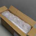 Prestee 100 Pack Clear Plastic Champagne Flutes - 4.5 oz Durable Disposable Champagne Glasses for Parties, Weddings, Toasting and Large Celebrations - Elegant  Glasses Stemware for Easy Cleanup