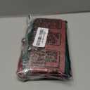 TUCCH Detachable Crossbody Case Wallet for iPhone 17 Pro Max 6.9", Wireless Charging | RFID Blocking 10 Card Holder | Lanyard Wrist Strap | Stand | Zipper Pocket | PU Leather Magnetic Cover | Dark Red