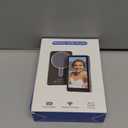 Vlog Selfie Monitor Screen iPhone, 4K 60fps Recording, Wireless Screen Mirroring with Remote Control, Magnetic Fixation, 180° Rotation, 3 Levels of Brightness, Compatible with iPhone & Android