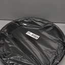 2 Pack of 18 19 inch Plant Saucer, Large Deep Plastic Flower Planter Saucers and Drip Trays for Indoors Outdoors, Heavy Durable Plant Plate Water Catcher, Tray for Planter 15-19" (18", Black)