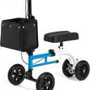 All Terrain Knee Scooter for Adults for Foot Surgery, Blue
