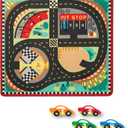 Melissa & Doug Round the Speedway Race Track Rug (FFP)