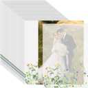MotiMind 150 Pcs Translucent Vellum Paper for Wedding Photo Cover, 5x7 Inch Printable Trace Paper with Wildflower Pattern for Wedding Invitation Bridal Shower Baby Shower Birthday (Colorful Flower)