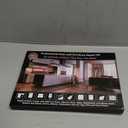 Laminate Wood Floor Repair Kit, Wax Melting Tool with Display, Hard Wax Filler, Marker Pen, Furniture and Countertop Repair Set,Blue