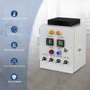 Control Panel for Powder Coating Oven (240V 50A), Precisely Control Temperature and Time with Dual-line PID Controller, Run Heating Element up 12000 Watt, Temperature Probe Withstand up to 900°F