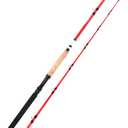 Fiblink Catfish Fishing Rods 7'6"/8'/9'/12' Catfish Pole 1 Piece/2 Piece Portable Travel Cat Catfishing Casting Rod (Medium Heavy/Heavy/Extra Heavy), 9'-Extra Heavy-2pc