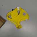 Hipubby Dog Harness and Leash Set, No Pull Soft Mesh Puppy Harness, Cats - Step in Reflective Breathable Lightweight Vest Harness for Walking, Training - Yellow, XS (XS (Chest: 12.5"-14"))