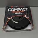 Smith & Barker Upgraded for 2025 Premium Telescopic Folding Stool for Adults and Children Outdoor Indoor Portable Collapsible Foldable Fishing Hiking Camping Festivals Seat (Black)