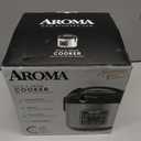 AROMA Digital Rice Cooker, 4-Cup (Uncooked) / 8-Cup (Cooked), Steamer, Grain Cooker, Multicooker, 2 Qt, Stainless Steel Exterior, ARC-914SBD