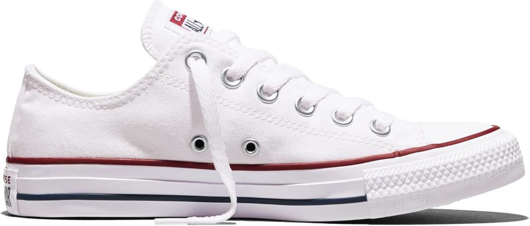Converse Unisex Adult Chuck Taylor All Star Low Top Sneaker (6.5 Women/4.5 Men, Optical White)