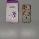 for iPhone 17 Pro Max Case with 1X Screen Protector, [Compatible with MagSafe] [Integrated Camera Protection], Non Yellowing Slim Cute Women Girly Cover for iPhone 17 Pro Max, Cosmic Orange