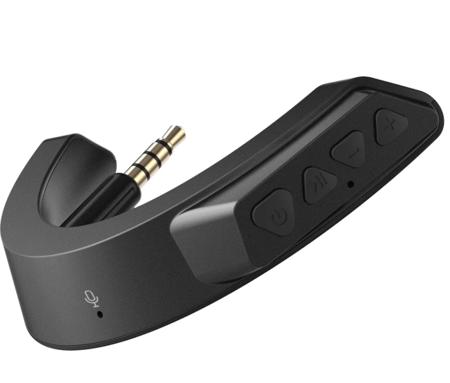 YOCOWOCO Upgraded aptX Wireless Bluetooth Adapter for Bose QuietComfort 25 QC 25Headphones with Mic/Volume Control, Black