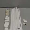 Delamu Cord Hider, 157in Wire Covers for Cords on Wall, Premium Cable Hider Cord Covers for Wires, Cable Management Wire Hiders for TV, Cable Raceway Kit, W0.95 H0.55in, White