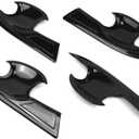 Dreamseek Door Handle Bowl Cover for 10th Gen Honda Civic 2016 2017 2018 2019 2020 2021 Exterior ABS Molding Trim Carbon Fiber Style