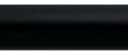 Kichler 360000SBK Accessory Fan Down Rod 12-Inch, Satin Black