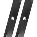 138971 Mower Blades for 42" Lawn Tractor, 138498 Gator Mulching Blades Compatible with Craftsman/Hus qvarna/Pou LAN Riding Mower, Replace 127843, 134149, 138971, 2 Pack