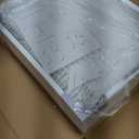 Black Medicine Cabinet with Mirror for Bathroom: 16 x 20 Inch Small Mirrored Vanity Storage with Adjustable Shelves - Surface or Recessed Wall Mount - Matte Black Frame