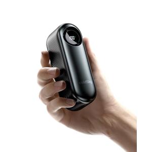 coldSky Portable Handheld Turbo Fan, 4000mAh Rechargeable Personal Mini Fan, 1-100 Adjustable Speeds, High Speed Small Pocket Fan for Women Travel Camping Office Outdoor