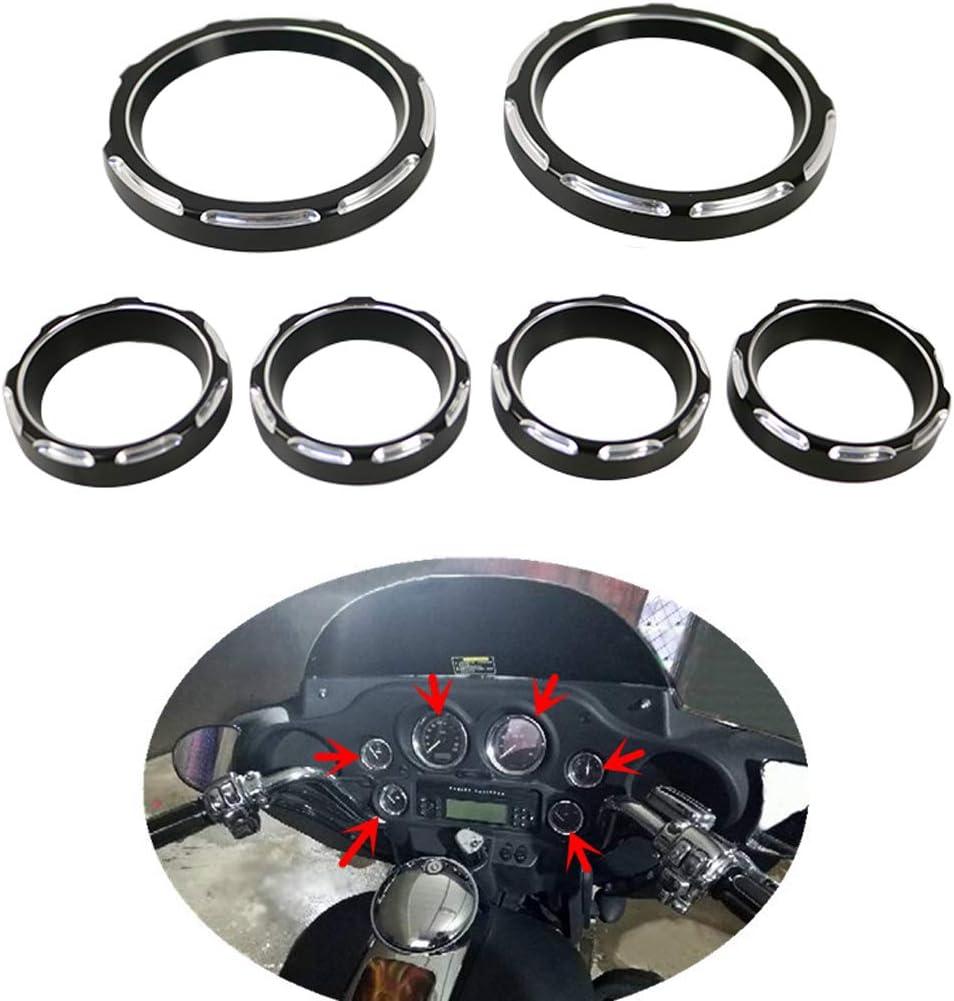 Speedometer Gauge Burst Bezel Kit Instrument Cover Board for Harley touring Road Glide Street Glide 1996-2013