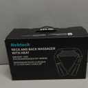 Nekteck Shiatsu Neck Massager for Pain Relief Deep Tissue with Heat, 3D Kneading Massage Pillow Back Shoulder Massagerfor Body Muscle, Plugin Use for Home Office Car, Gifts for Mom Dad Him Her