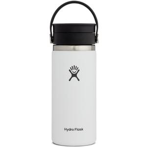 Hydro Flask 16 oz Wide Mouth Bottle with Flex Sip Lid White