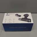 TERUNSOUl 4K+4K+1080P 3 Channel Dash Cam Front and Rear with Cabin, Free 128GB Card Included, 5.8GHz WiFi6 - up to 20MB/s, IR Night Vision, Built-in GPS, G-Sensor, 24H Parking Mode, Support 512GB Max (Black)