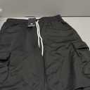Men's Cargo Sweat Shorts Casual Drawstring Elastic Waist Athletic Workout Gym Jogger Shorts M