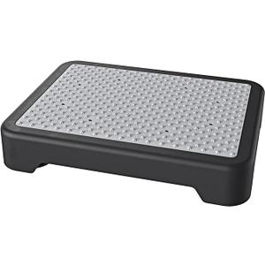 SPACELEAD Mobility Step Stool for Adults & Seniors, Anti-Slip Bathroom Step Stool, Portable Stair Assist Indoor/Outdoor, Platform Step for Kitchen, Office, and Bedroom, 600lbs Capacity, Black-Gray
