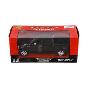 2019 Ford F-150 Lariat Crew Cab, Red - Showcasts 71363R - 1/27 Scale Diecast Model Toy Car