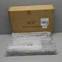 OCG Under Sink Cabinet Organizer Two Tier Pull Out Shelf (14.75W x 21D), Under Sink Sliding Shelf for Kitchen Bathroom Cabinet 2 Tier Chrome