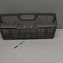 AMI PARTS 8531233 WP8562043 Universal Dishwasher Silverware Basket Replacement Fit for Whirlpool Kitchenaid Dishwasher Utensil Rack Basket, Replaces 8531233,8562043, WP8531233VP