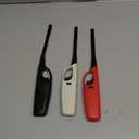 Refillable Butane Candle Lighters, 3 Pack Multi-Purpose Reusable Lighter with Soft Flame for Candle Camping Fireplace Party BBQ Grill(No Fuel)