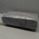 MOLCLCUY Memory Foam Pillows King Size Set of 2 Adjustable Cool Pillow for Side Back Stomach Sleepers Luxury with Washable Cover (Gray)