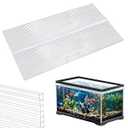 Sieral Aquarium Lids Canopy Set, 30 x 12 Inch, Clear, 1 Pc