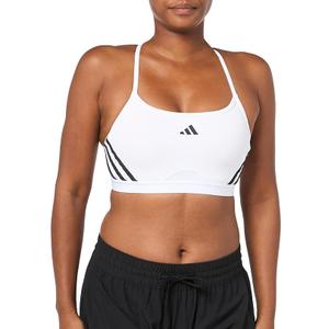 adidas Women's Aeroreact Training Light-Support 3-Stripes Bra, 38 c